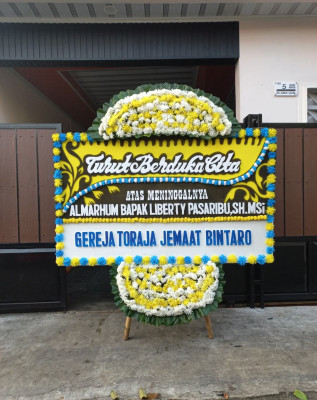 Papan Bunga Duka di Kayong Utara