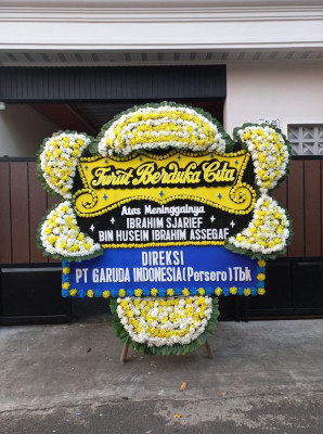 Papan Bunga Duka di Kayong Utara